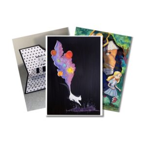 Lot de 3 cartes Scrapbooking