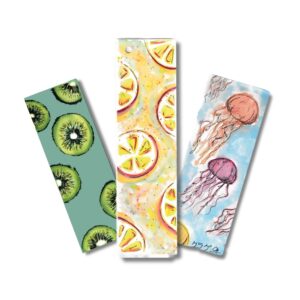 Lot de 3 Marques Pages Aquarelle