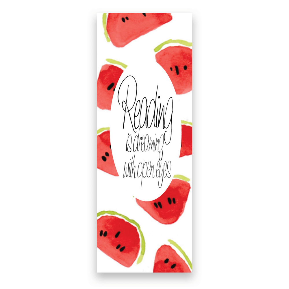 Marque Page Aquarelle Pastèque