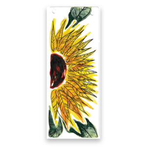 Marque Page Aquarelle Tournesol