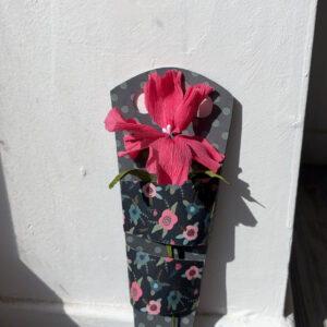 Fleurs à suspendre