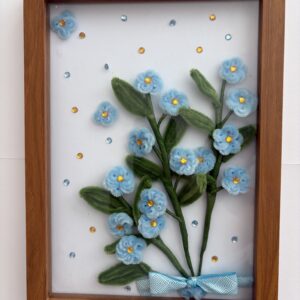 Blue flowers