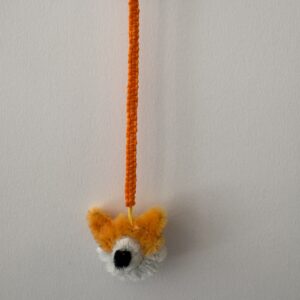 Porte clef Renard orange