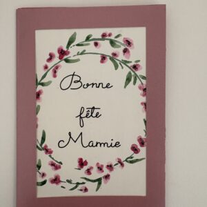 Bonne fête mamie